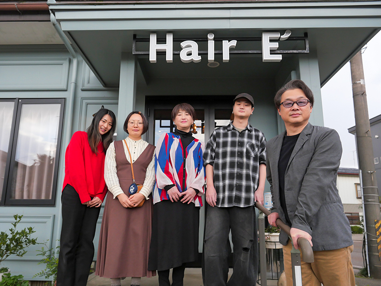 スタッフ紹介,上越市,理容室,ブライダルシェービング,女性理容師,HairE',ヘアE,